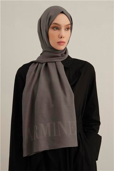 Armine Logo Drop Pamuk İpek Şal 20