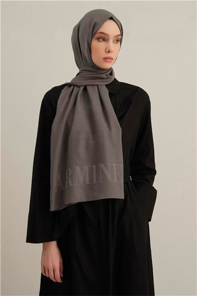 Armine Logo Drop Pamuk İpek Şal 20
