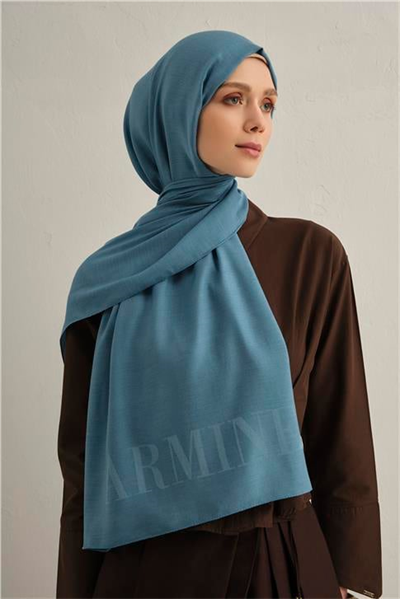 Armine Logo Drop Pamuk İpek Şal 27