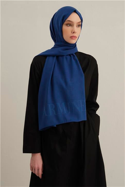 Armine Logo Drop Pamuk İpek Şal 28