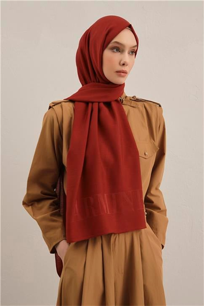 Armine Logo Drop Pamuk İpek Şal 32