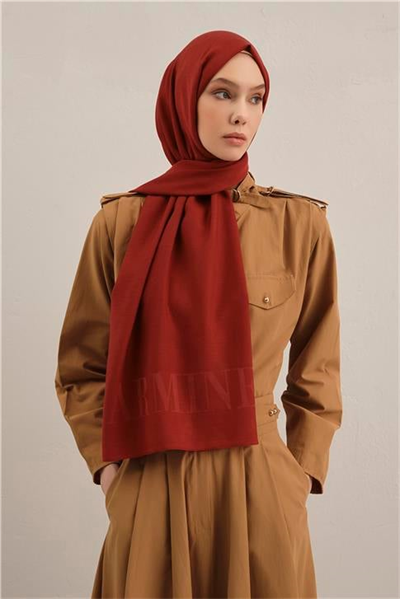 Armine Logo Drop Pamuk İpek Şal 32