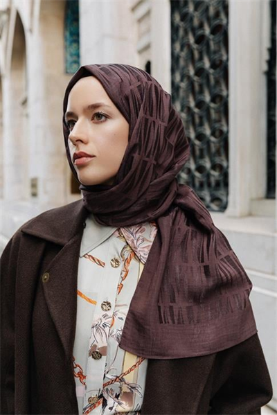 Armine Lyocell Naia Çubuk Desen Şal 1110-41