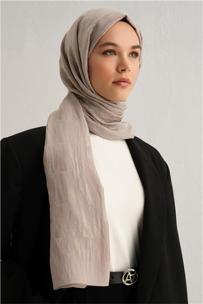 Armine Lyocell Naia Çubuk Desen Şal 1113-8