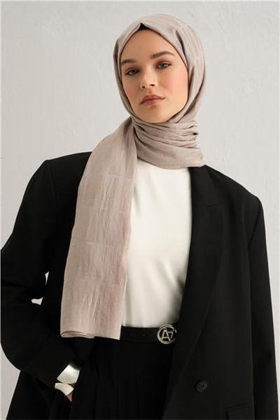 Armine Lyocell Naia Çubuk Desen Şal 1113-8
