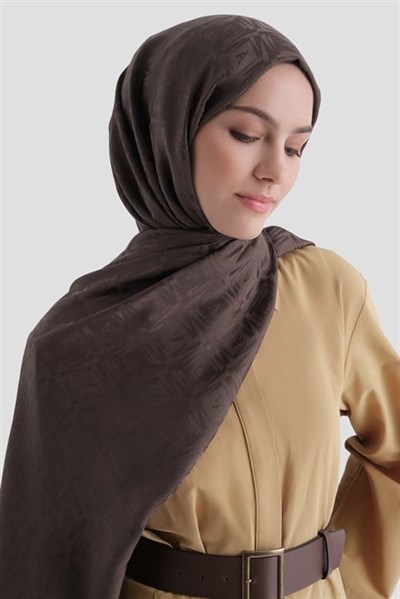 Armine Lyocell Naia Kare Monogram Şal 6 15