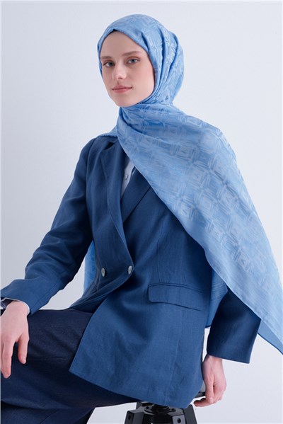 Armine Lyocell Naia Kare Monogram Şal 6 100