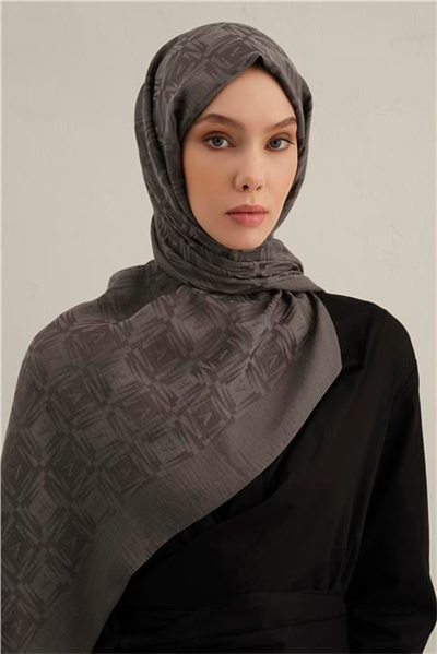 Armine Lyocell Naia Kare Monogram Şal 6 18