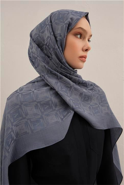 Armine Lyocell Naia Kare Monogram Şal 6 26