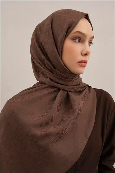 Armine Lyocell Naia Kare Monogram Şal 6 11