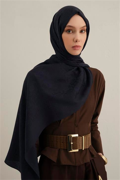 Armine Lyocell Naia Kare Monogram Şal 6 03