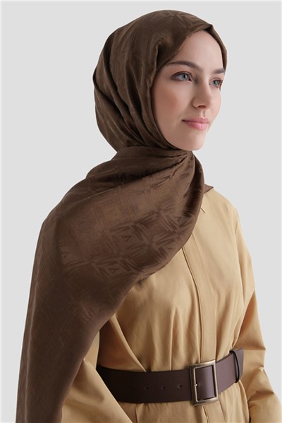 Armine Lyocell Naia Kare Monogram Şal 6 77
