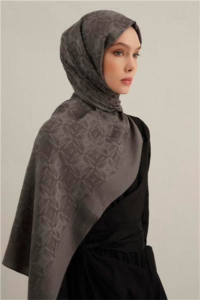 Armine Lyocell Naia Kare Monogram Şal 6 18