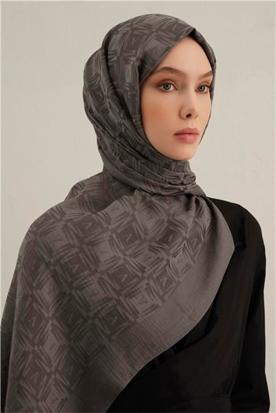Armine Lyocell Naia Kare Monogram Şal 6 18