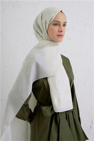 Armine Lyocell Naia Kare Monogram Şal 6 17