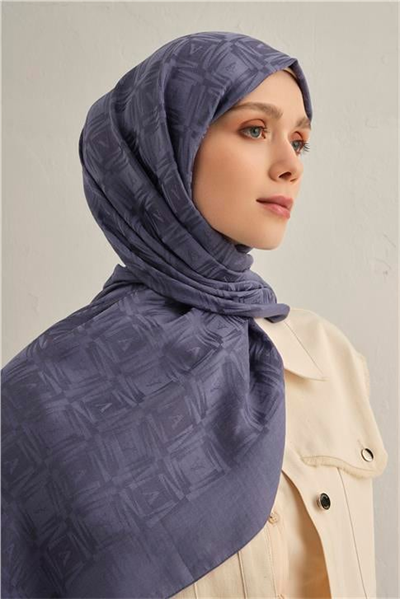 Armine Lyocell Naia Kare Monogram Şal 6 42
