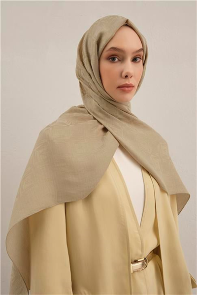 Armine Lyocell Naia Kare Monogram Şal 6 73