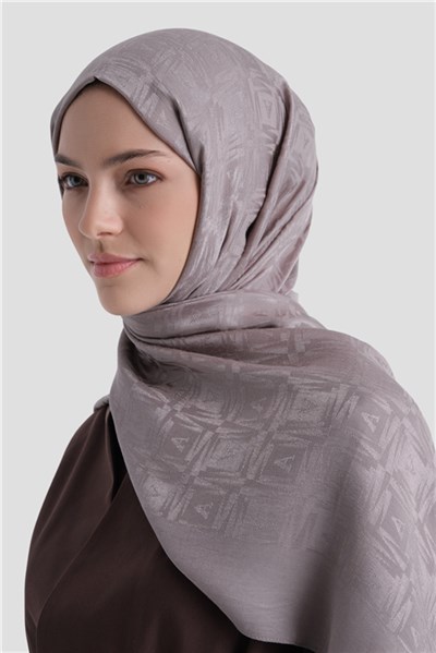 Armine Lyocell Naia Kare Monogram Şal 6 08