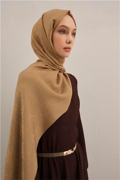 Armine Lyocell Naia Kare Monogram Şal 6 70
