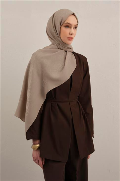 Armine Lyocell Naia Kare Monogram Şal 6 07