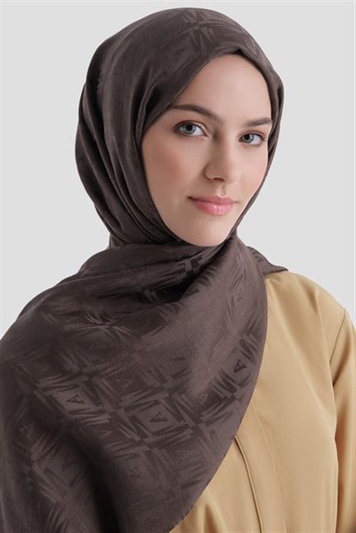 Armine Lyocell Naia Kare Monogram Şal 6 15