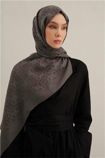 Armine Lyocell Naia Kare Monogram Şal 6 18