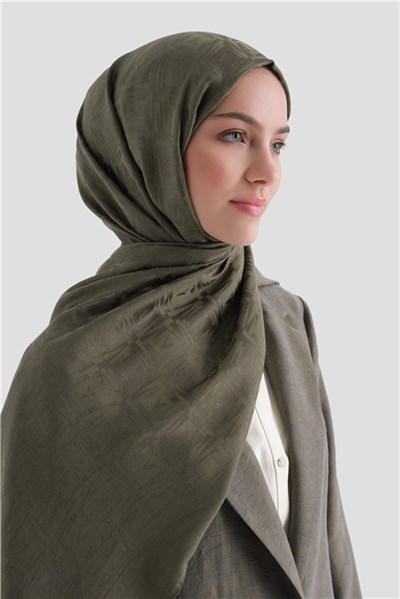 Armine Lyocell Naia Kare Monogram Şal 6 48