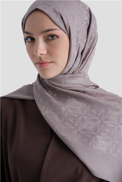 Armine Lyocell Naia Kare Monogram Şal 6 08
