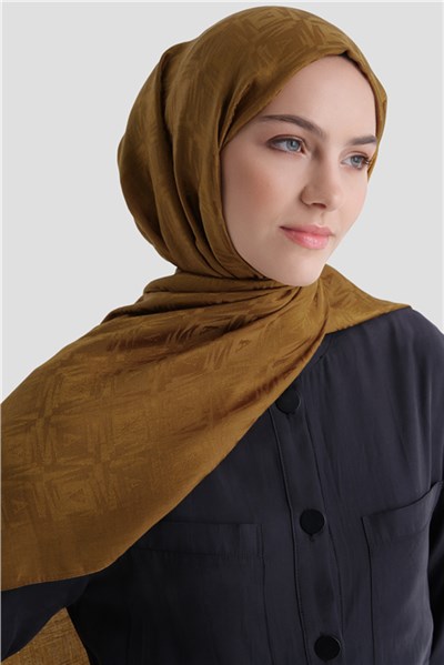 Armine Lyocell Naia Kare Monogram Şal 6 72