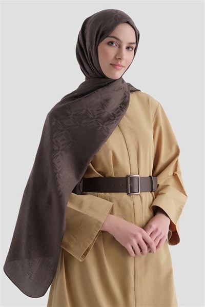Armine Lyocell Naia Kare Monogram Şal 6 15