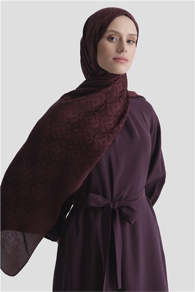 Armine Lyocell Naia Kare Monogram Şal 6 51 Nefti