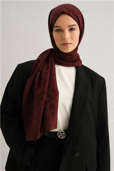 Armine Lyocell Naia Petek Desen Şal 1110-29