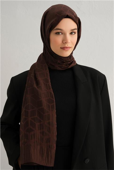 Armine Lyocell Naia Petek Desen Şal 1110-41