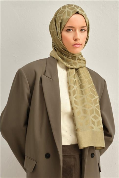 Armine Lyocell Naia Petek Desen Şal 1113-21
