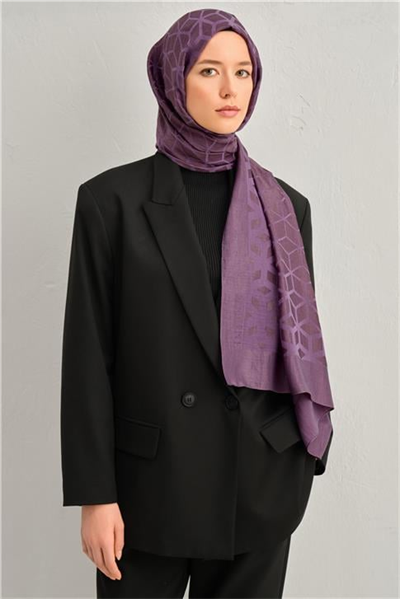 Armine Lyocell Naia Petek Desen Şal 1113-28