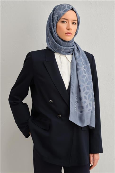 Armine Lyocell Naia Petek Desen Şal 1113-30