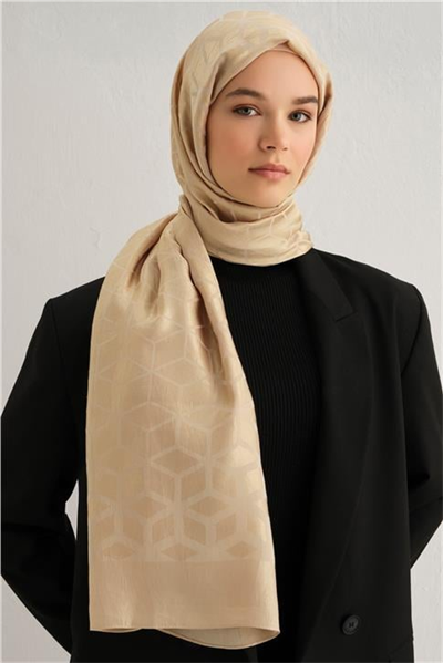 Armine Lyocell Naia Petek Desen Şal 1113-5