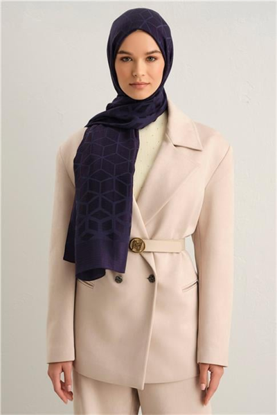 Armine Lyocell Naia Petek Desen Şal 112-18
