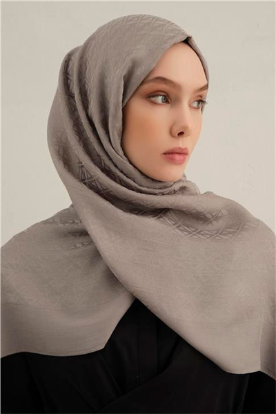 Armine Lyocell Naia Üçgen Monogram Şal 5 20