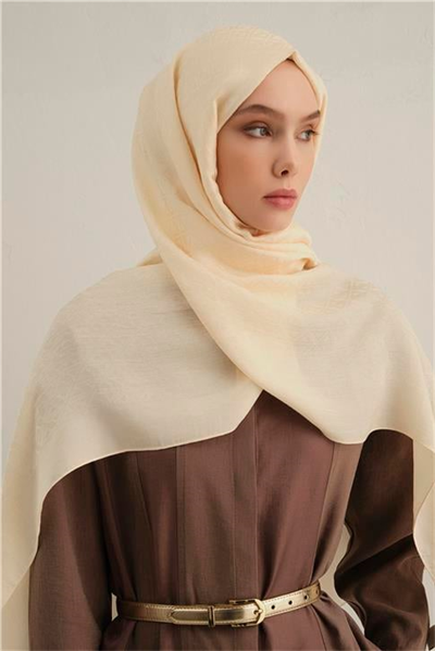 Armine Lyocell Naia Üçgen Monogram Şal 5 60
