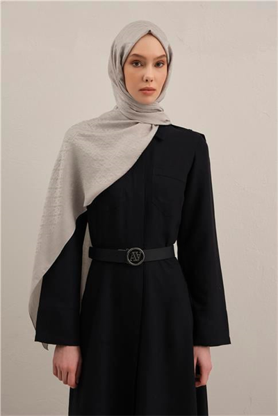 Armine Lyocell Naia Üçgen Monogram Şal 5 23