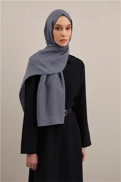 Armine Lyocell Naia Üçgen Monogram Şal 5 26