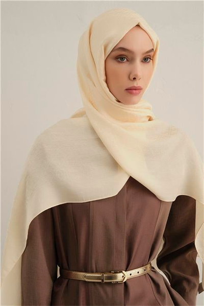 Armine Lyocell Naia Üçgen Monogram Şal 5 60