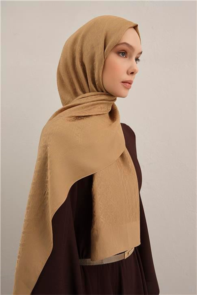 Armine Lyocell Naia Üçgen Monogram Şal 5 70