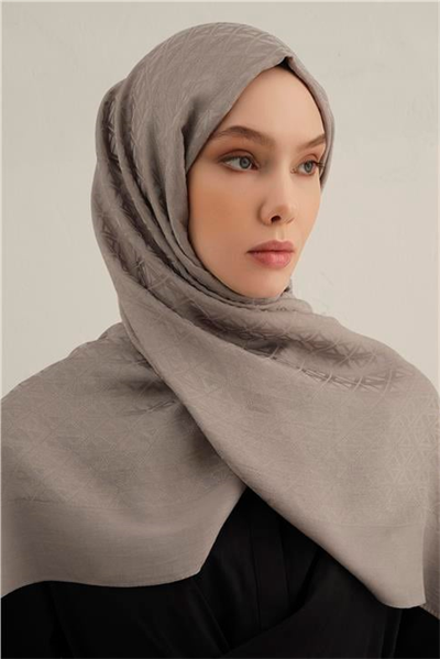 Armine Lyocell Naia Üçgen Monogram Şal 5 20