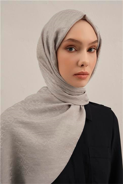 Armine Lyocell Naia Üçgen Monogram Şal 5 23