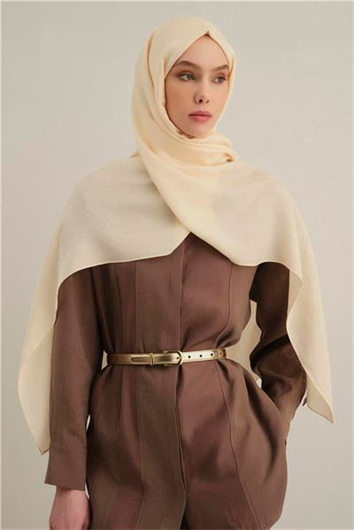 Armine Lyocell Naia Üçgen Monogram Şal 5 60