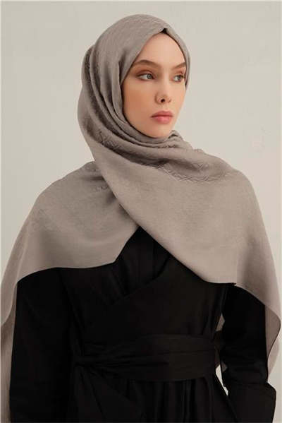 Armine Lyocell Naia Üçgen Monogram Şal 5 20