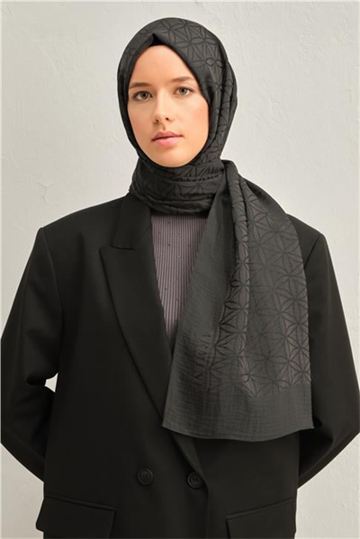 Armine Lyocell Naia Yıldız Desen Şal 1113-9