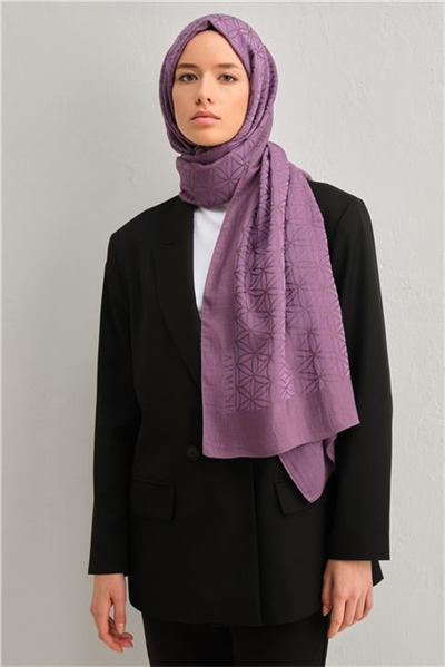 Armine Lyocell Naia Yıldız Desen Şal 1113-28
